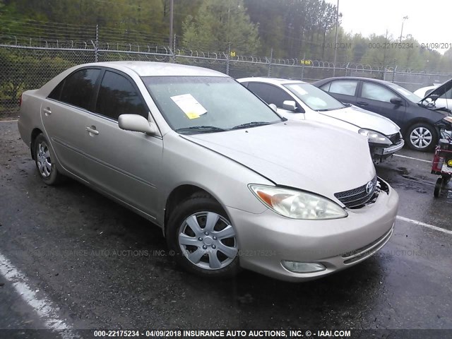 4T1BE32K83U778209 - 2003 TOYOTA CAMRY LE/XLE/SE 金色 照片 1
