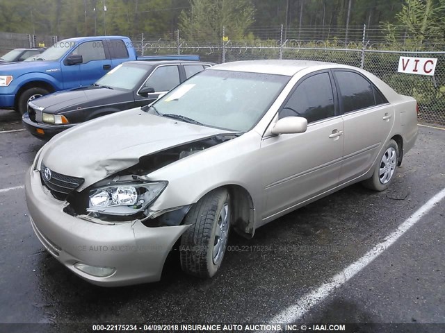 4T1BE32K83U778209 - 2003 TOYOTA CAMRY LE/XLE/SE 金色 照片 2