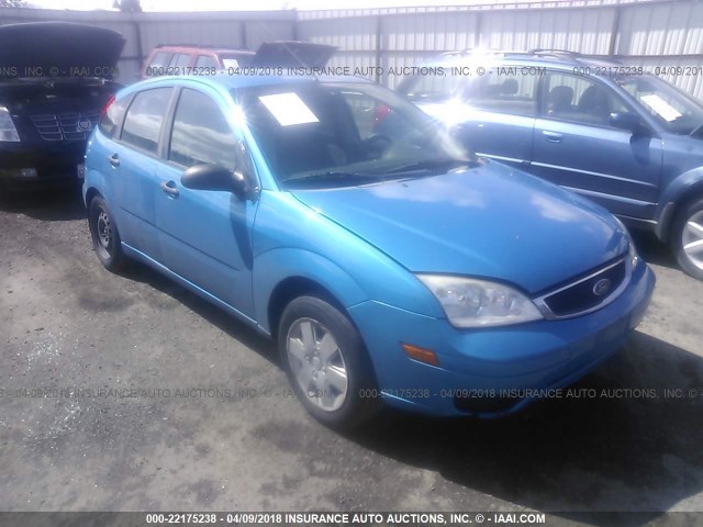 1FAHP37N77W334461 - 2007 FORD FOCUS ZX5/S/SE/SES 蓝色 照片 1