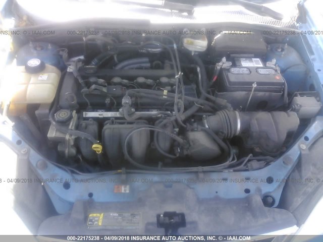 1FAHP37N77W334461 - 2007 FORD FOCUS ZX5/S/SE/SES 蓝色 照片 10
