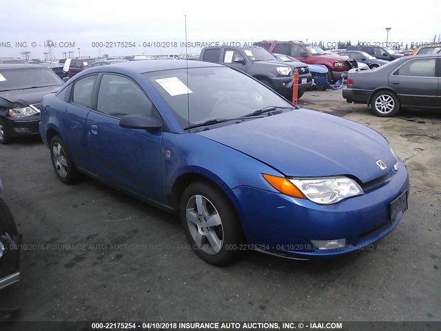 1G8AV15F56Z112350 - 2006 SATURN ION LEVEL 3 BLUE photo 1