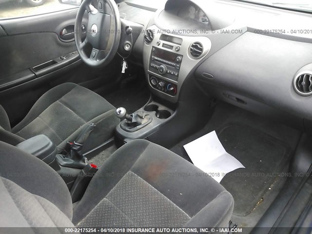 1G8AV15F56Z112350 - 2006 SATURN ION LEVEL 3 BLUE photo 5