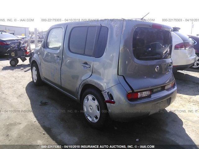 JN8AZ2KR0AT155654 - 2010 NISSAN CUBE S/SL/KROM GRAY photo 3