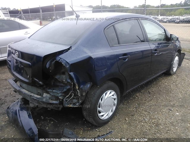 3N1AB61E39L610988 - 2009 NISSAN SENTRA 2.0/2.0S/2.0SL BLUE photo 4