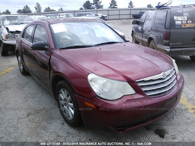 1C3CC4FBXAN105531 - 2010 CHRYSLER SEBRING TOURING RED photo 1