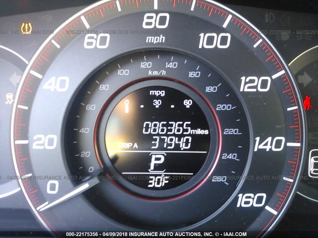 1HGCR2F52DA264789 - 2013 HONDA ACCORD SPORT ლურჯი ფოტო 7