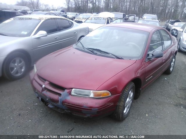 1B3EJ56H5XN561550 - 1999 DODGE STRATUS ES RED photo 2