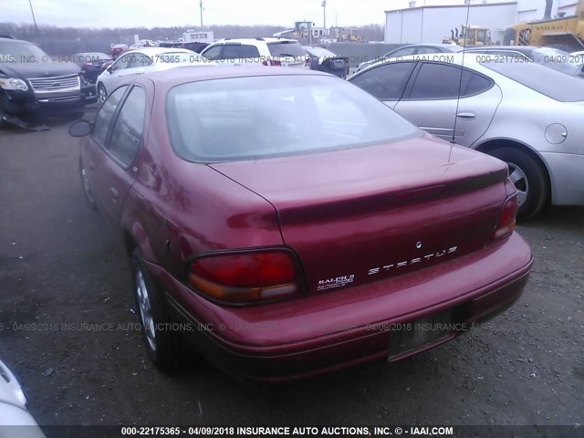 1B3EJ56H5XN561550 - 1999 DODGE STRATUS ES RED photo 3