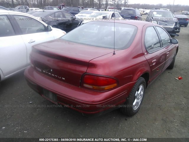 1B3EJ56H5XN561550 - 1999 DODGE STRATUS ES RED photo 4