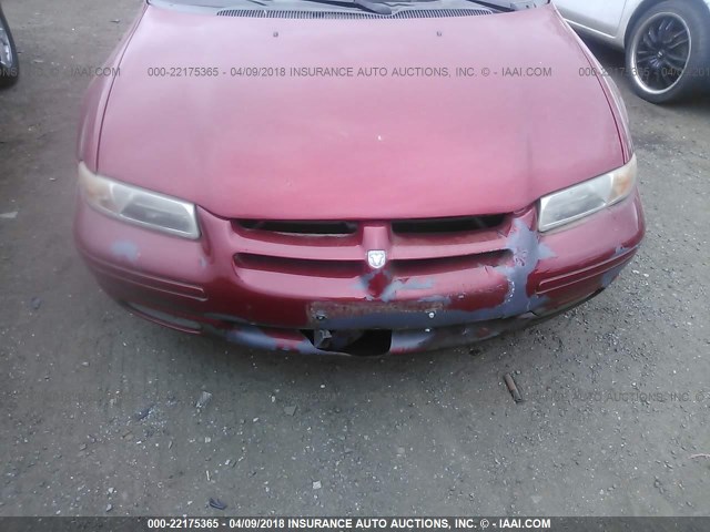 1B3EJ56H5XN561550 - 1999 DODGE STRATUS ES RED photo 6