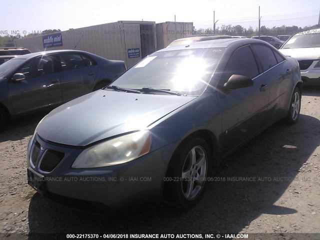 1G2ZG558264279813 - 2006 PONTIAC G6 SE1 BLUE photo 2