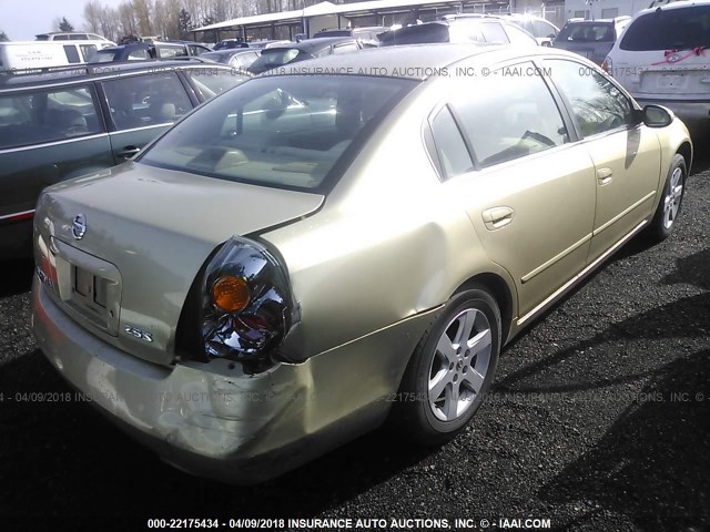 1N4AL11E33C300541 - 2003 NISSAN ALTIMA S/SL GOLD photo 4