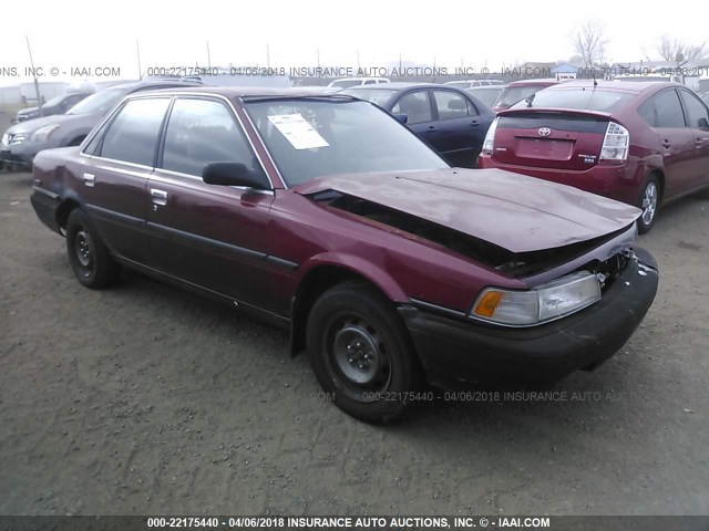 JT2SV21J1K0015969 - 1989 TOYOTA CAMRY DLX RED photo 1