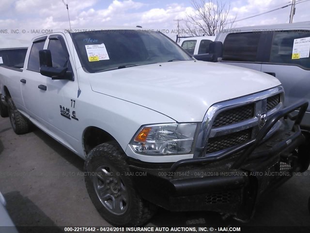 3C6UR5HL0DG614476 - 2013 RAM 2500 ST WHITE photo 1