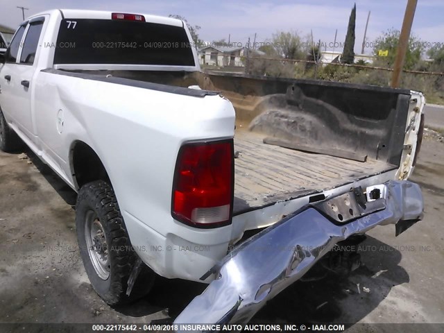 3C6UR5HL0DG614476 - 2013 RAM 2500 ST WHITE photo 6