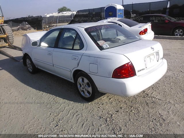 3N1CB51DX6L486210 - 2006 NISSAN SENTRA 1.8/1.8S WHITE photo 3