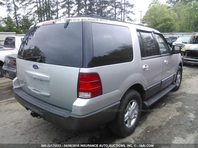 1FMPU16W54LA60229 - 2004 FORD EXPEDITION XLT ვერცხლისფერი ფოტო 4