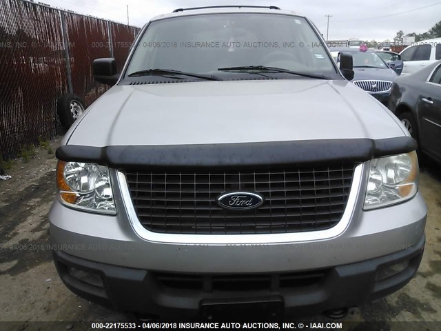 1FMPU16W54LA60229 - 2004 FORD EXPEDITION XLT ვერცხლისფერი ფოტო 6