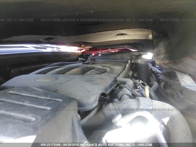 2G4GV5GV7D9191518 - 2013 BUICK REGAL GS RED photo 10