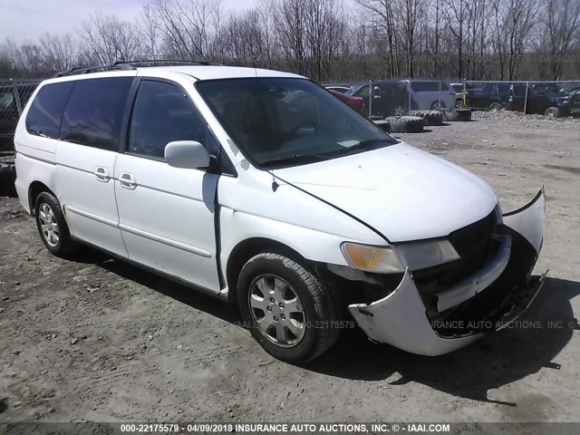 5FNRL18962B053278 - 2002 HONDA ODYSSEY EXL თეთრი ფოტო 1