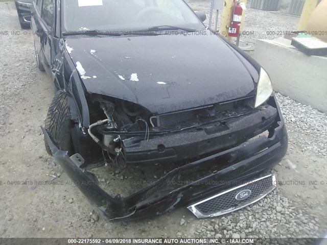 1FAHP34N17W252343 - 2007 FORD FOCUS ZX4/S/SE/SES 黑色 照片 6