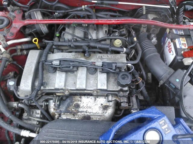 JM1BJ245631147185 - 2003 MAZDA PROTEGE PR5 红色 照片 10