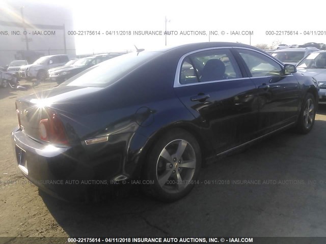 1G1ZC5E18BF124622 - 2011 CHEVROLET MALIBU 1LT 蓝色 照片 4