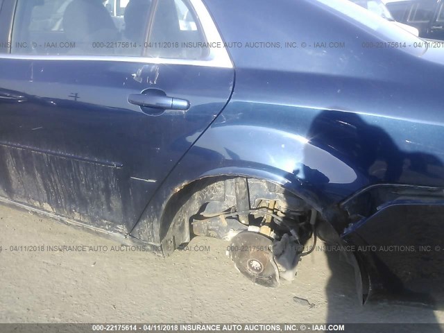1G1ZC5E18BF124622 - 2011 CHEVROLET MALIBU 1LT 蓝色 照片 6