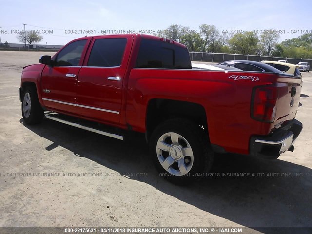 3GCUKSEC0GG171041 - 2016 CHEVROLET SILVERADO K1500 LTZ RED photo 3