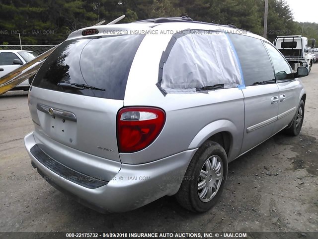 2C4GP54L45R534644 - 2005 CHRYSLER TOWN & COUNTRY TOURING SILVER photo 6