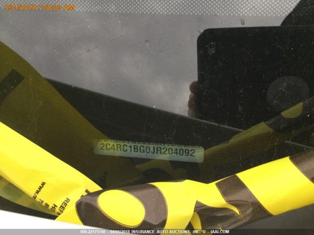 2C4RC1BG0JR204092 - 2018 CHRYSLER PACIFICA TOURING L Սպիտակ լուսանկար 11