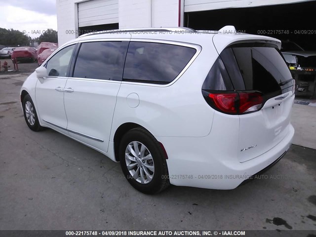 2C4RC1BG0JR204092 - 2018 CHRYSLER PACIFICA TOURING L Սպիտակ լուսանկար 3