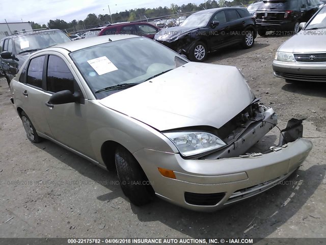 1FAFP34N77W219760 - 2007 FORD FOCUS ZX4/S/SE/SES 棕色 照片 1