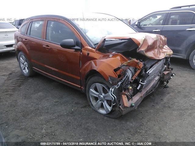 1B3CB3HA5BD242379 - 2011 DODGE CALIBER MAINSTREET ORANGE photo 1