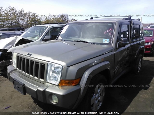 1J8HG48K26C207436 - 2006 JEEP COMMANDER 香槟色 照片 2