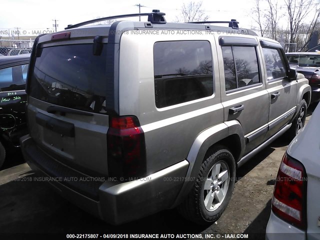 1J8HG48K26C207436 - 2006 JEEP COMMANDER 香槟色 照片 4