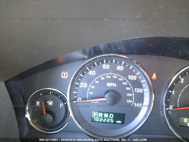 1J8HG48K26C207436 - 2006 JEEP COMMANDER 香槟色 照片 7