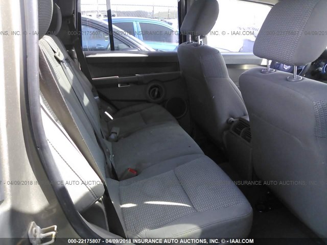 1J8HG48K26C207436 - 2006 JEEP COMMANDER 香槟色 照片 8