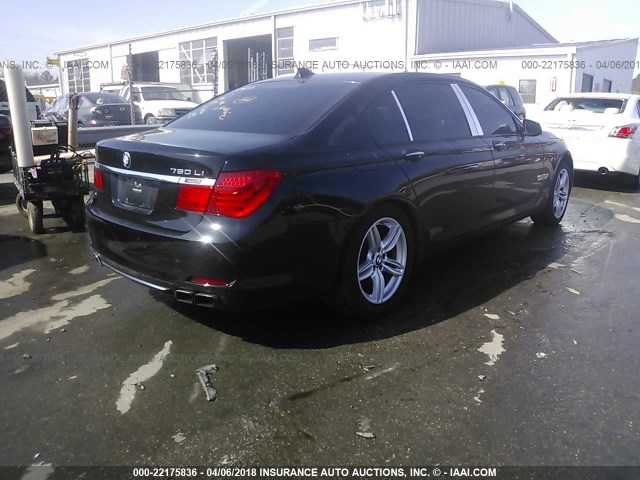 WBAKB0C58ACY40101 - 2010 BMW 760 LI BLACK photo 4