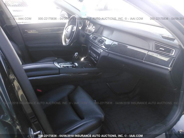 WBAKB0C58ACY40101 - 2010 BMW 760 LI BLACK photo 5