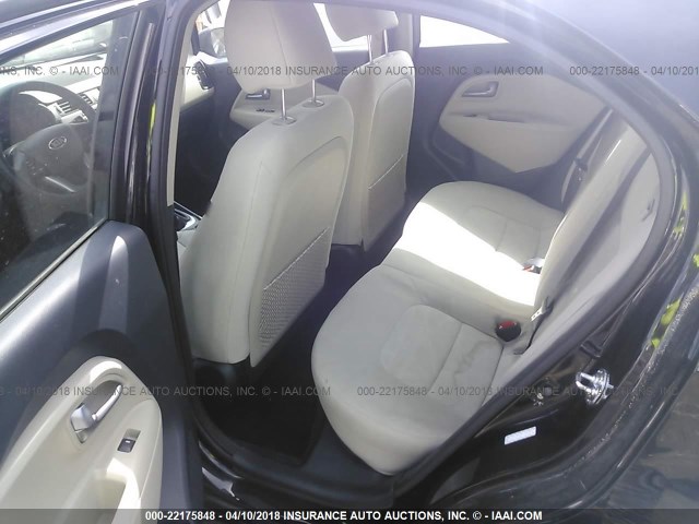 KNADM5A33D6194678 - 2013 KIA RIO LX BLACK photo 8