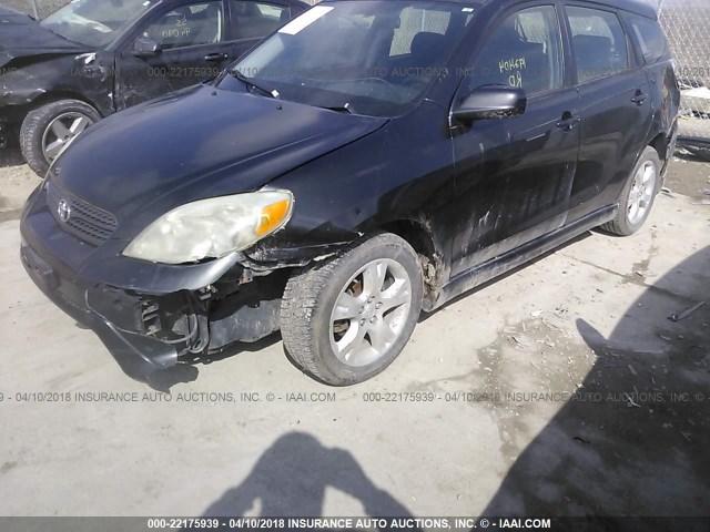 2T1KR32E46C561583 - 2006 TOYOTA COROLLA MATRIX XR BLACK photo 6