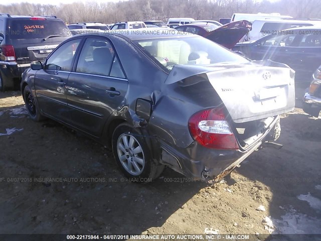 4T1BE30K04U922405 - 2004 TOYOTA CAMRY LE/XLE/SE Bej foto 3