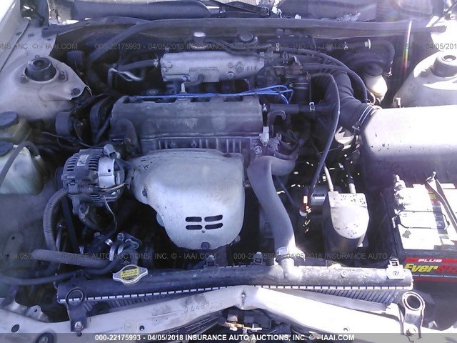 4T1BG22K1YU967697 - 2000 TOYOTA CAMRY CE/LE/XLE SILVER photo 10