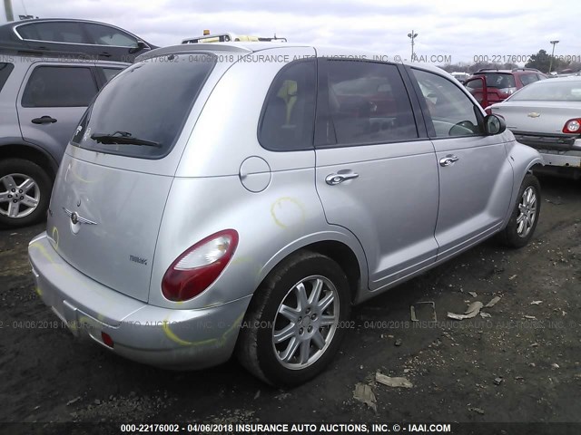 3A4FY58B67T630120 - 2007 CHRYSLER PT CRUISER TOURING SILVER photo 4