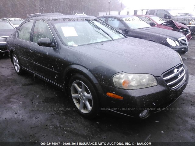 JN1DA31D23T523687 - 2003 NISSAN MAXIMA GLE/GXE/SE GRAY photo 1