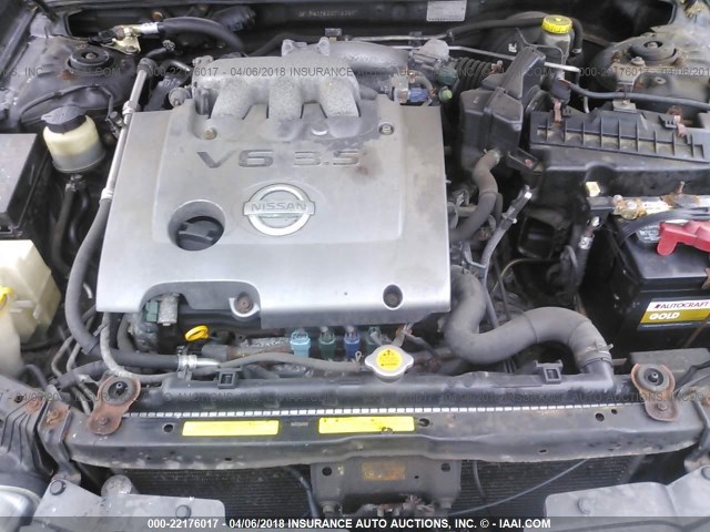 JN1DA31D23T523687 - 2003 NISSAN MAXIMA GLE/GXE/SE GRAY photo 10