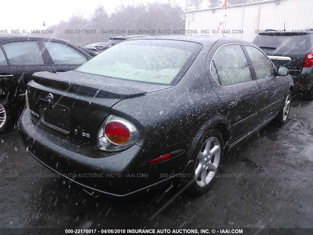 JN1DA31D23T523687 - 2003 NISSAN MAXIMA GLE/GXE/SE GRAY photo 4