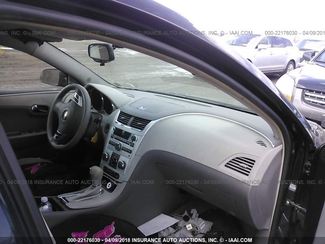 1G1ZH57B984255764 - 2008 CHEVROLET MALIBU 1LT BLACK photo 5
