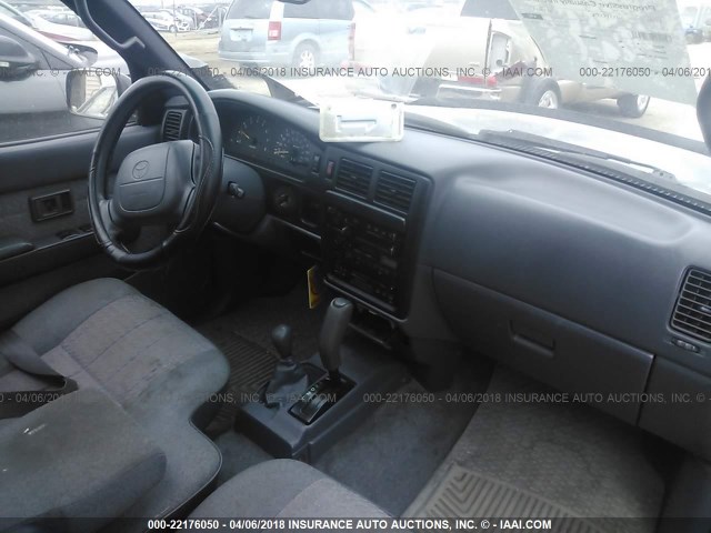 4TAWM72N0TZ115550 - 1996 TOYOTA TACOMA XTRACAB GRAY photo 5